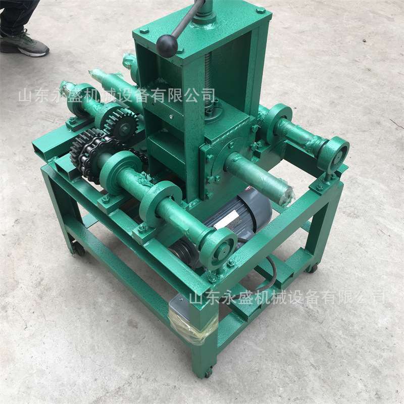 立式76型电动弯管机 弯曲半径可调滚动式弯弧机可弯方管弯管机