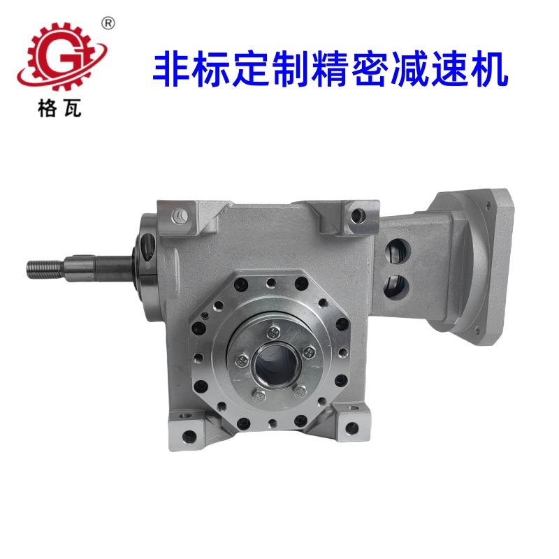 格瓦非标双导程减速机JDLB45 55 63 75 90 110 低背隙1弧分减速机