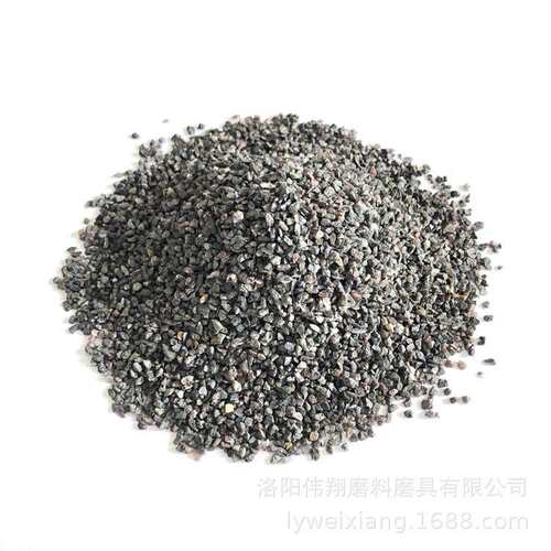 次二级棕刚玉磨料14# 喷砂抛光用棕刚玉 管道抛光用二级棕刚玉