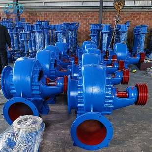 HW型农用大口径混流泵 400HW-7柴油机污水泵 浇地用380V增压泵