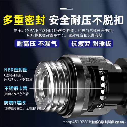 卓基气动快插快速接头直通G螺纹PC8-G02气管接头PL6/10-G01外螺纹