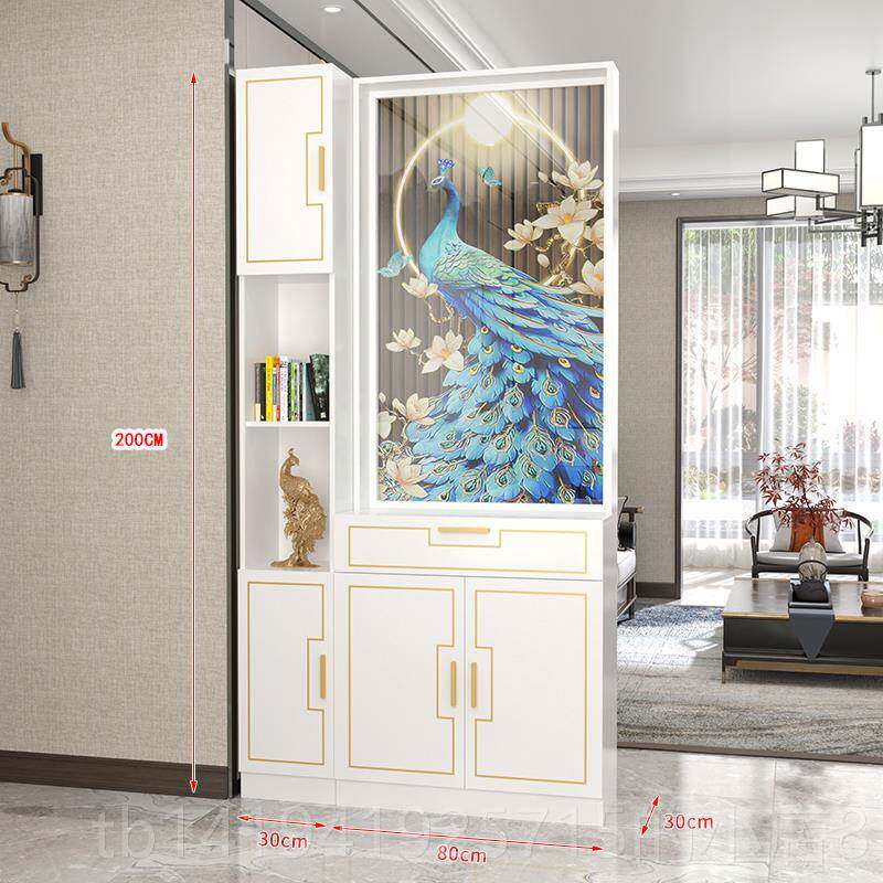 正品北欧轻奢高端正对门屏风隔断门厅/玄关柜/玄关架