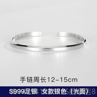 正品纯纯手炼男银士潮抖音男正士银手炼韩牌式潮牌男士潮牌设计流