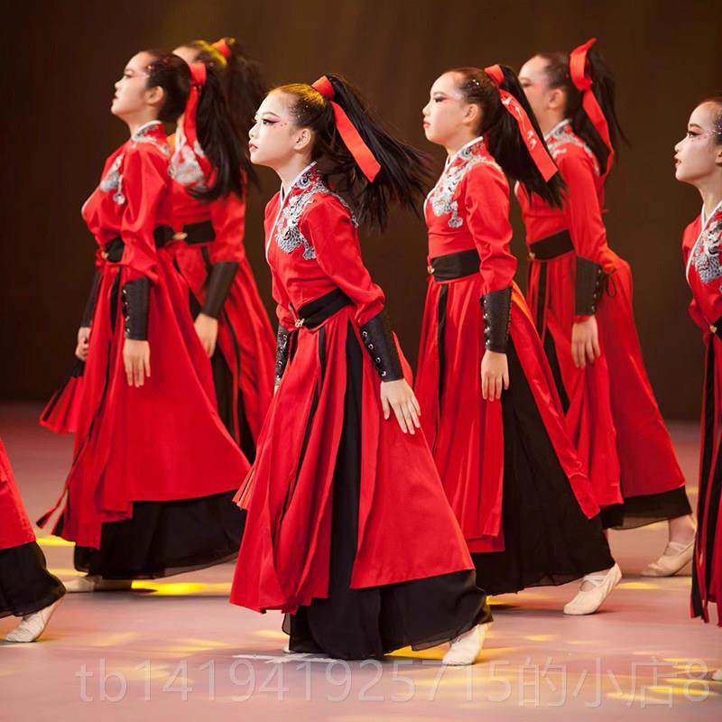 正品童雪龙阴儿古典古舞表演服装女舞九州运动服扇装装小柯式表演,童装/婴儿装/亲子装,儿童演出服,淘宝优惠券,粉丝福利购,淘宝优惠卷