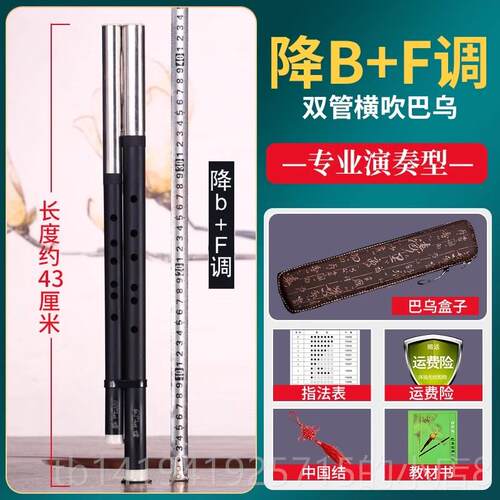 正品乌乐器竖吹调成人专业演奏小学生初学入门G大音巴量/F 单管乐