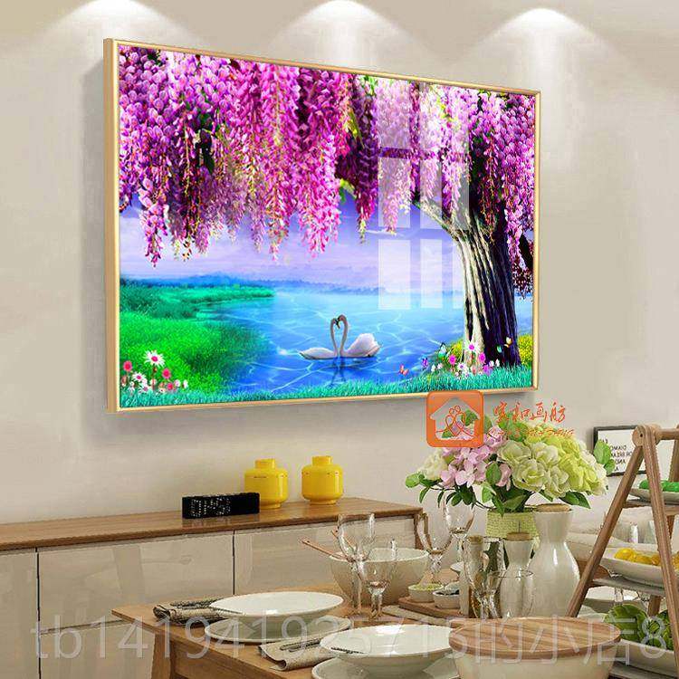 正品厅饭厅厨挂画墙画框现代简约水果花卉餐装饰画有画壁画单幅包