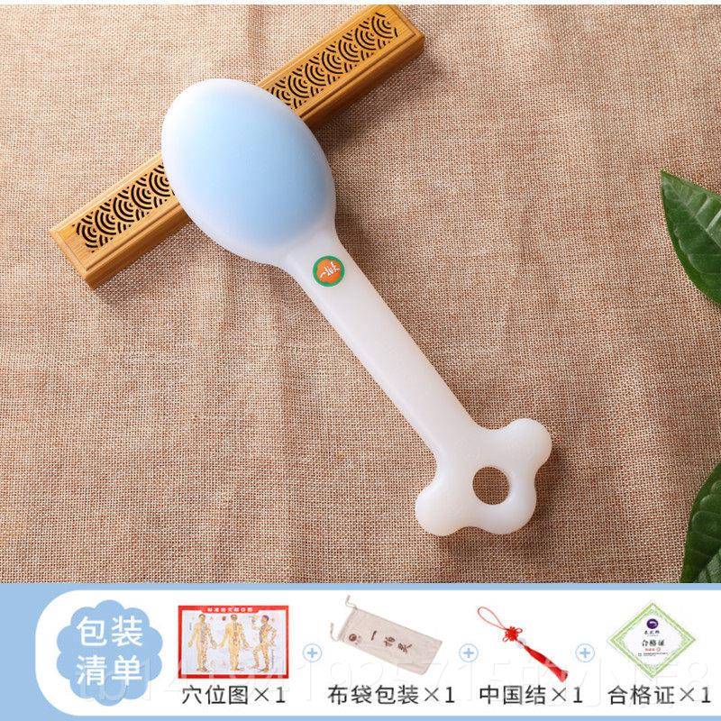 正品一拍拍痧器板硅胶灵经络拍全身家用持筋络拍打捶背器手圆头按