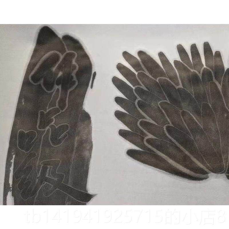 正品烟文斋加厚檀皮宣百米长卷纸作品级国画笔专用纸书法生专用纸