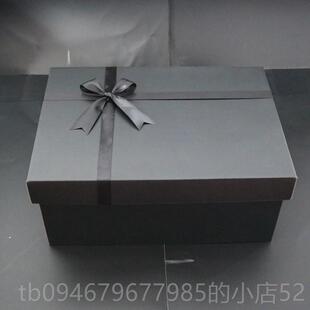 正品红色品盒子结伴手礼盒空礼盒超大号衣服包礼装婚盒生日长方形