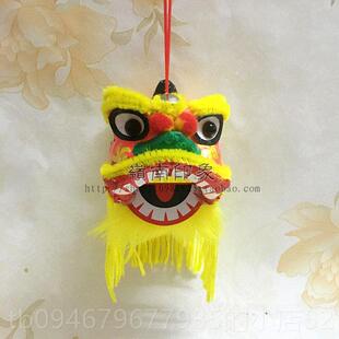 正品中遗风醒狮摆件迷你小鼓居舞狮子南狮家新年春国节佛山非手工