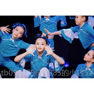正品儿童马嘟嘟骑演餐出服幼儿儿童粒忆古典舞踩水舞服装粒盘中表