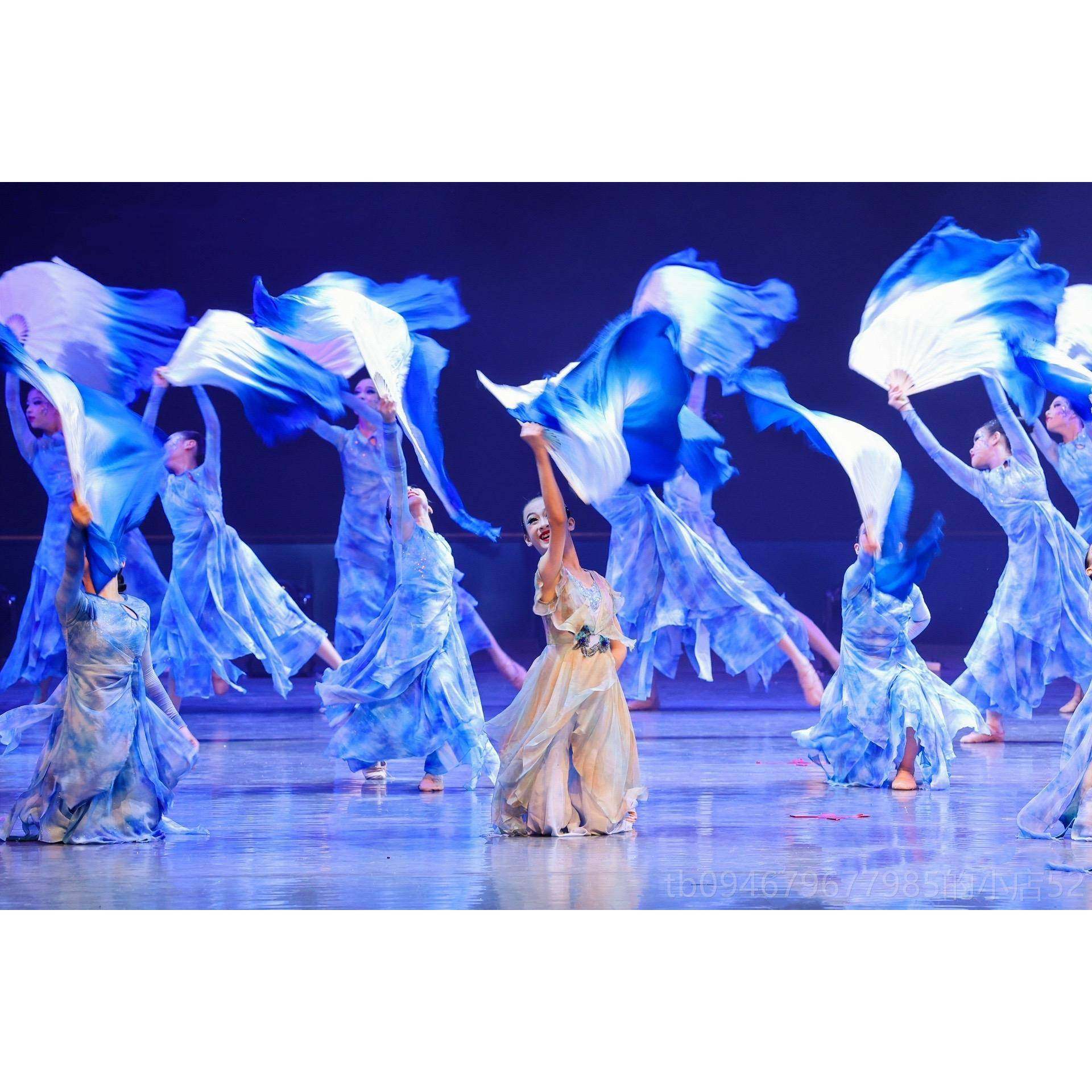 正品典有个地方一叫故乡同款舞蹈服装扇子舞儿童古舞国飘逸中舞表,童装/婴儿装/亲子装,儿童演出服,淘宝优惠券,粉丝福利购,淘宝优惠卷