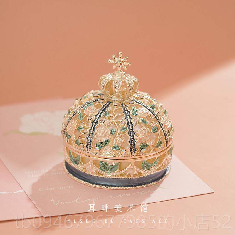 正品A2024物新年红玫瑰皇冠珐琅指对求婚过年首戒饰盒收戒纳结婚,饰品/流行首饰/时尚饰品新,首饰盒,淘宝优惠券,粉丝福利购,淘宝优惠卷