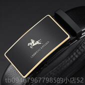 拉带夫·劳伦球真皮腰带男马士牛皮自扣皮带商务休闲 正品 新款 工