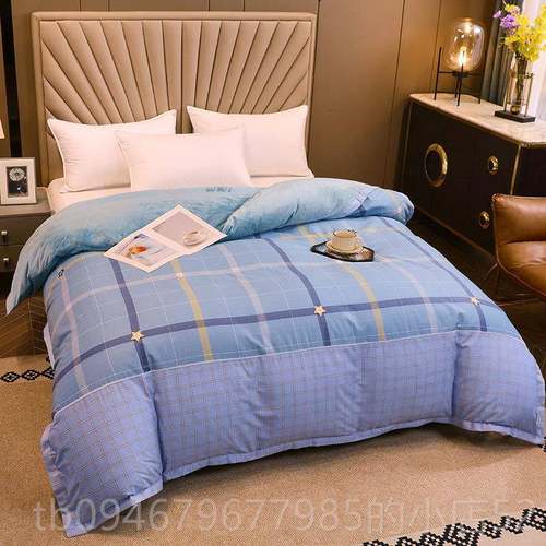 正品套A瑚面全棉B面海藻绒四件套ab双面加绒被季冬保暖珊绒床品花