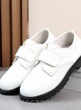 正品男童皮鞋黑色演出软底儿童英礼童伦风中小幼儿园大合唱单仪表