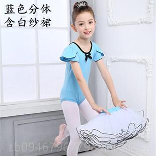 正品儿童舞蹈服装功服童跳舞衣女服芭蕾舞纱蓬蓬裙幼儿合练唱表演