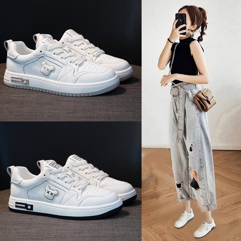 真皮软底小白鞋女2026春季新款舒适百搭板鞋平底休闲鞋女款运动鞋