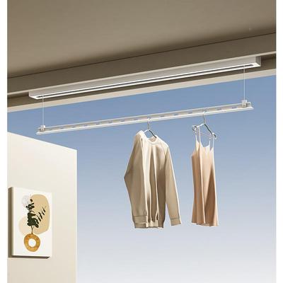 电动晒杆衣架杆T10室内阳台智寸能遥控升降隐形窗帘盒小尺单单晾