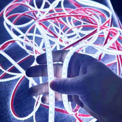 22835-120202外4v硅胶带背胶贴款家户防水公园亮化装饰v线条装灯