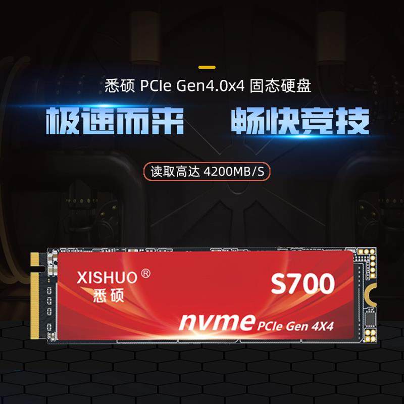 悉硕m2固硬e碟nve协32212议mPCI4.0x4通道笔记本台式电脑通用4态.