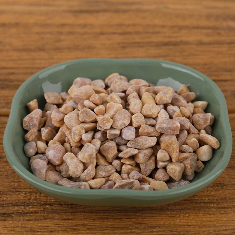 园林造景中国黄铺路木纹黄胶粘石子庭院铺面观景装饰水洗黄石现货