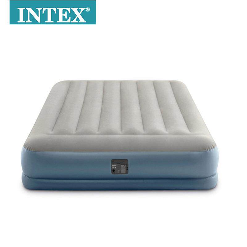 INTEX64118豪华内置电泵双人加大充气床垫成人气垫床加厚家用床垫