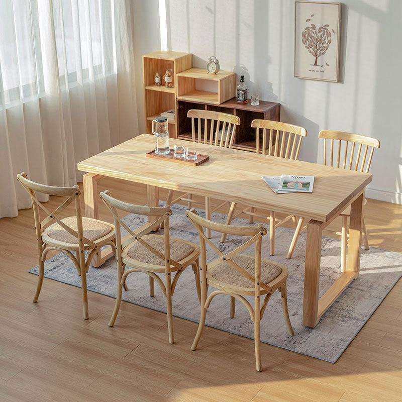 现代简约原木色餐桌 家用客厅长条吃饭桌子 餐厅实木餐桌椅组合,玩具/童车/益智/积木/模型,毛绒/玩偶/公仔/布艺类玩具,淘宝优惠券,粉丝福利购,淘宝优惠卷