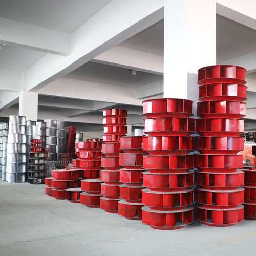 厂家直销CF-11多翼式镀锌板离心叶轮11-62离心风机通用配件风叶轮