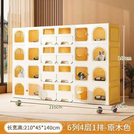 高档繁殖猫子宠特价三层繁育笼带隔猫柜物店专用家用猫断舍定制笼