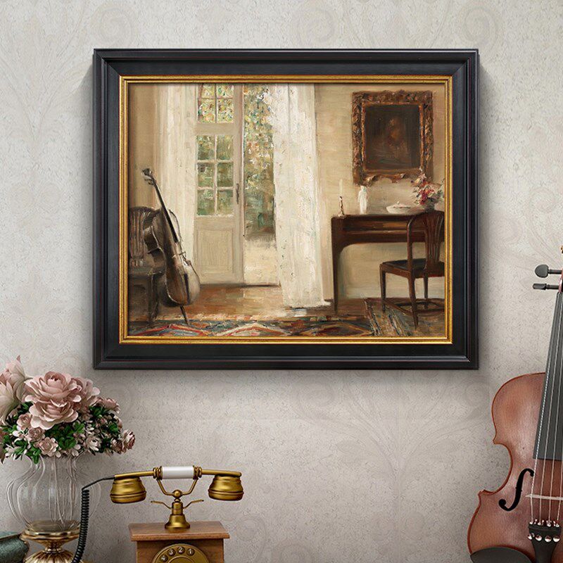 法式复古电表箱装饰画客厅餐厅遮挡箱配电箱电源开关盒中古风挂画,家居饰品,现代装饰画,淘宝优惠券,粉丝福利购,淘宝优惠卷