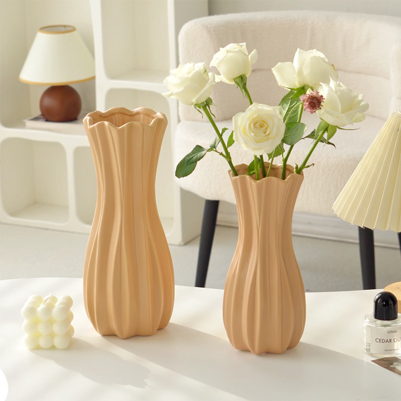 高级感简约陶瓷花瓶电视柜桌面摆件家居饰品客厅插花干燥花鲜花水,家居饰品,花瓶,淘宝优惠券,粉丝福利购,淘宝优惠卷