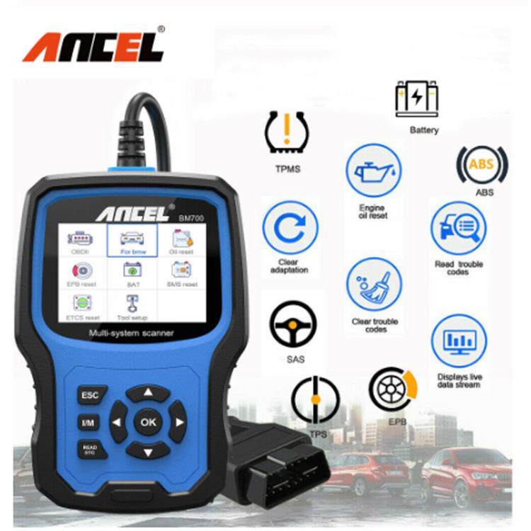 ANCEL BM700宝马汽车检测设备OBDII诊断工具全系统诊断仪器海外版