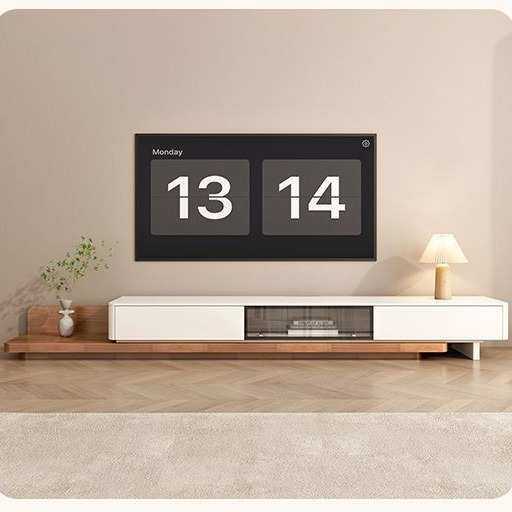 实木伸缩电视柜客厅家用储物电视柜可伸缩拉伸实木茶几电视柜组合