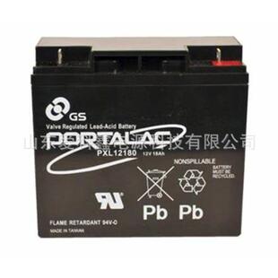 GS PORTALAC蓄电池PXL12180设备电源UPS/EPS应急12V18AH铅酸电池