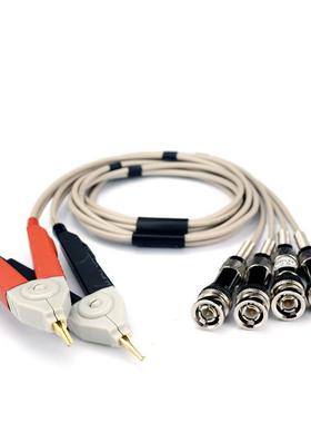 HPS28001镀金式测试线 测试夹（LCR表 数字电桥适用）