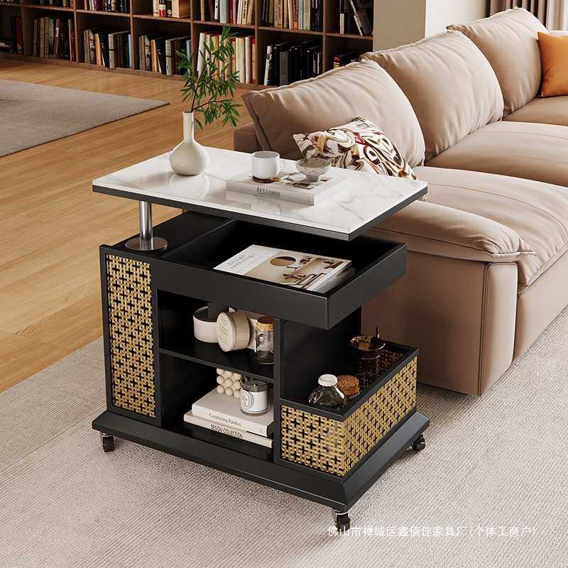 移动升降茶几边几家用小户型客厅沙发边柜网红多功能小推车卧室,3C数码配件,摄像机配件,淘宝优惠券,粉丝福利购,淘宝优惠卷