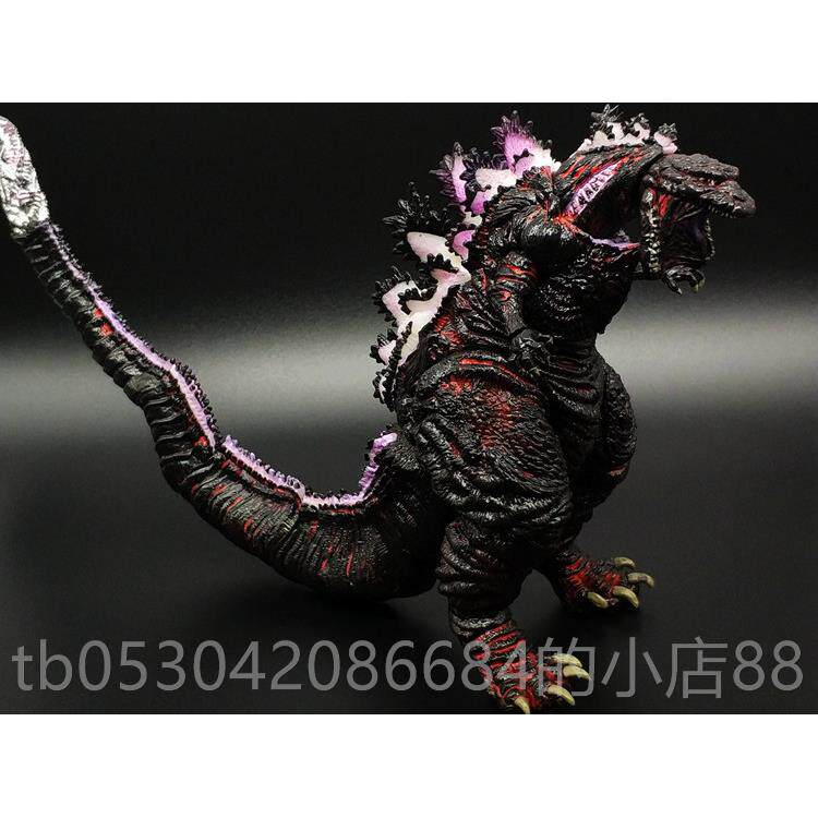 正品真a红莲哥斯拉玩具019手办2模型机Godzill可动械怪兽之王摆件