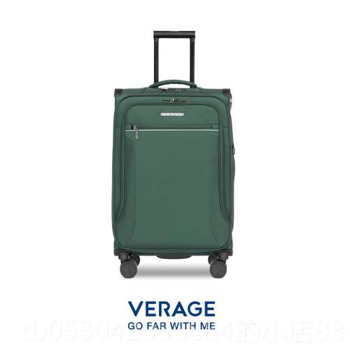 正品杆Verage维丽杰牛津容布行箱男女大旅量拉行李箱帆布商务箱拉