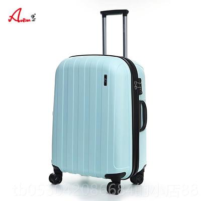 正品奥田拉杆箱AT001李万向轮静抗音摔pp料行旅箱托运行箱22/26/3