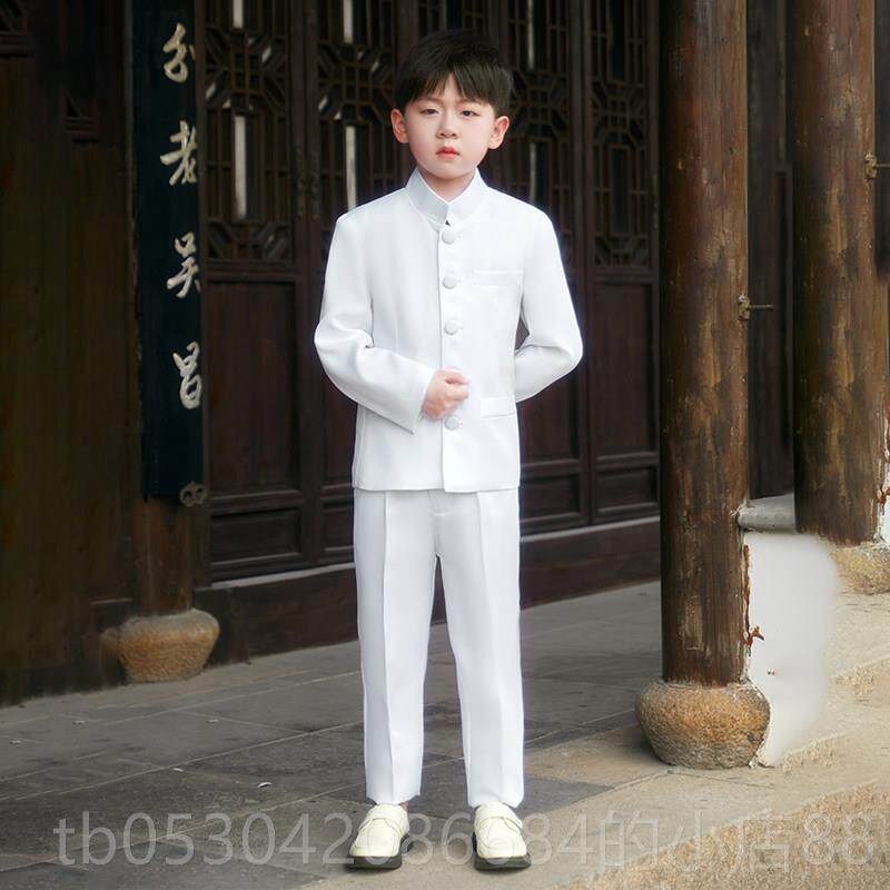 正品童袍礼服汉服旗套装民国学生装合唱风诗朗女诵古装演出服幼儿