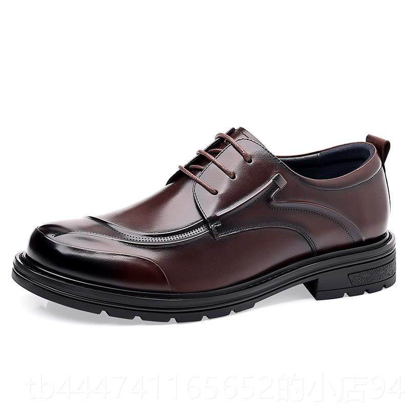 高档爷老车皮鞋头男真正皮春秋商务装大鞋男厚底防滑休闲百搭皮鞋,流行男鞋,正装皮鞋,淘宝优惠券,粉丝福利购,淘宝优惠卷