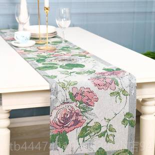 高档瑞典ekel档und斯桌旗欧式 饰布北欧餐 高奢华阿茶几电特视柜装