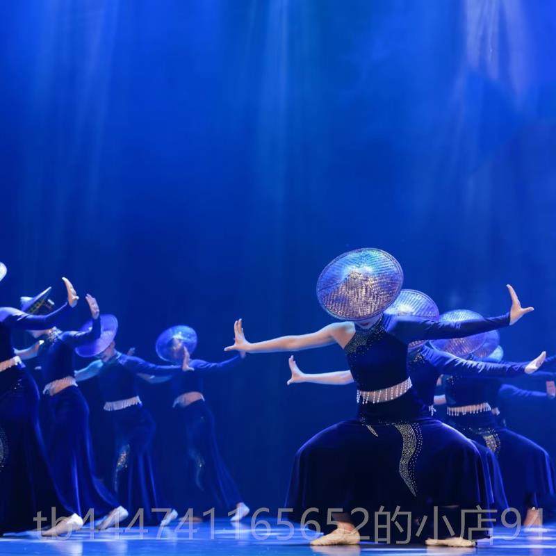 高档练儿陶醉了演出服傣族舞童蹈服女花童腰姑娘古典舞民族风舞蹈