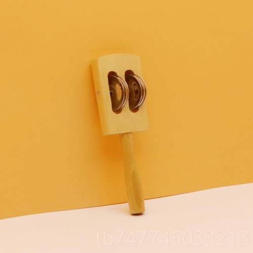 新款奥尔夫乐器棒铃铃乐2板镲4铃棒镲幼儿园打击铃乐器学生音教摇