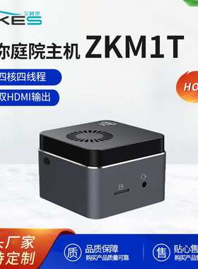 迷你电脑 ZKM1T -J4125 迷你主机微型电脑MINI PC 办公便携