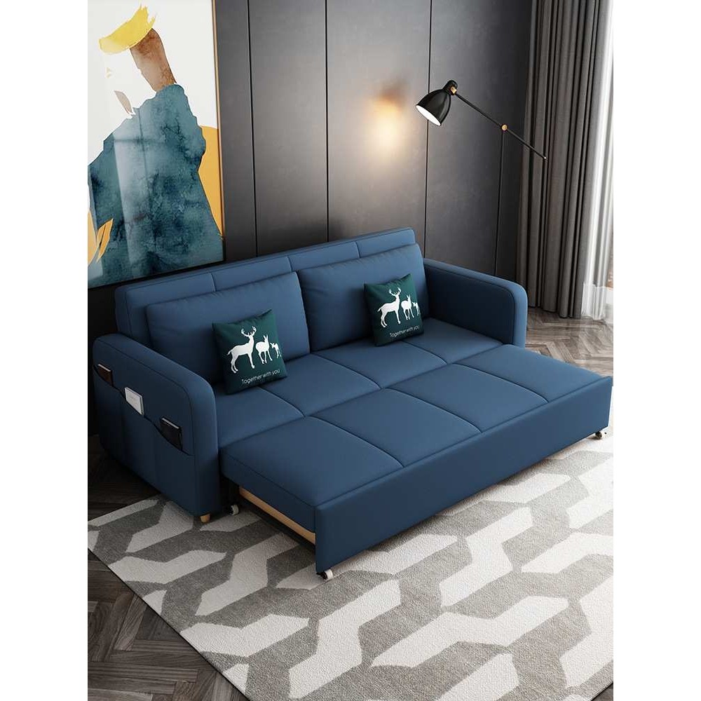 沙发床可折叠床乳胶坐卧多功能可伸缩单人双人客厅小户型沙发两用,3C数码配件,摄像机配件,淘宝优惠券,粉丝福利购,淘宝优惠卷