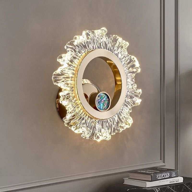 新款床头灯壁灯设计师现代艺术轻奢主卧过道阳台墙灯新款壁挂灯