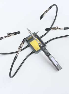 TS101电烙铁百变多功能支架TS80P电焊笔焊接夹子RGS65焊台烙铁架