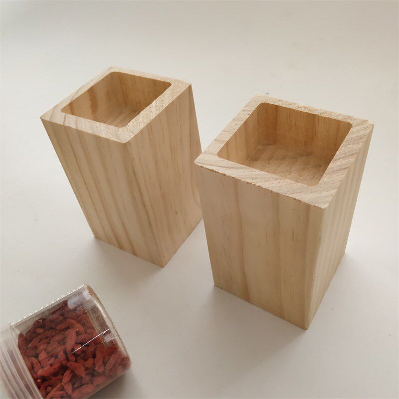 家俱增高垫四个实木块床脚桌腿加高沙发脚茶几柜脚支撑松木方块